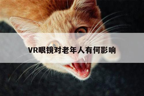 VR眼镜对老年人有何影响：凯发一触即发