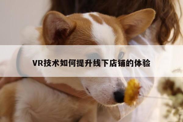 VR技术如何提升线下店铺的体验-凯发一触即发